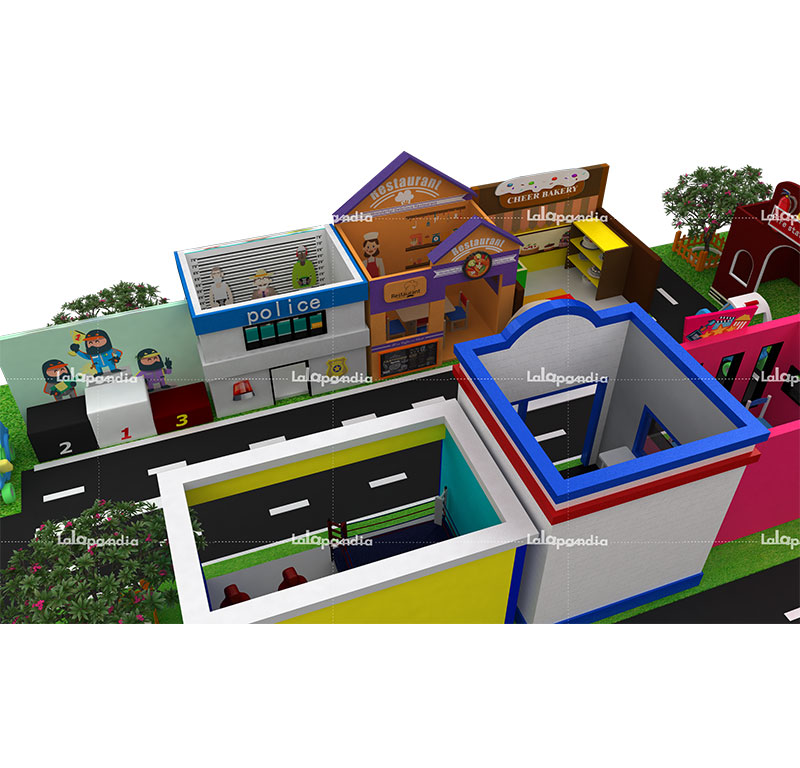 Kids Pretend City Playground / the role playing house