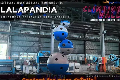 /the climbing wall game from LALAPANDIA playground