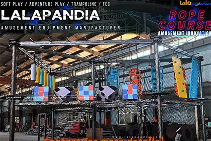 /rope course for adventure play
